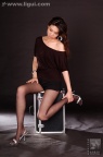 2008.12.19 性感身段高挑魅惑黑丝触动[底线欲望的精彩]Model 安琪